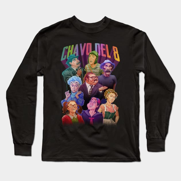 Chavo del 8 Long Sleeve T-Shirt by Lima's